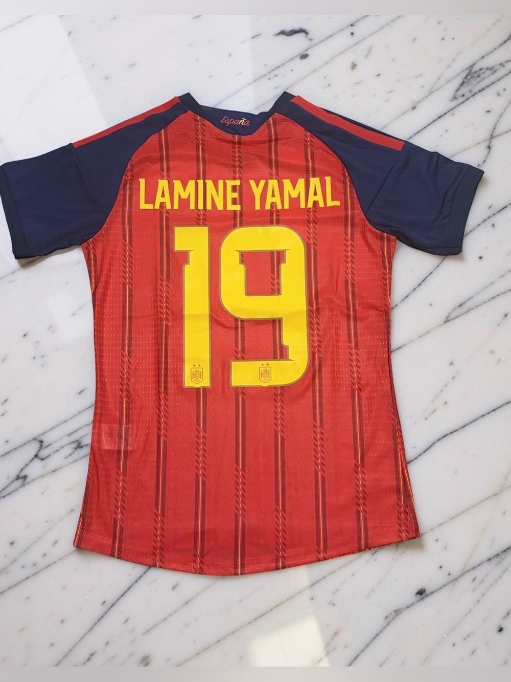 Lamine Yamal Spain 2026 World Cup Jersey #19 Home Mens S-2XL España